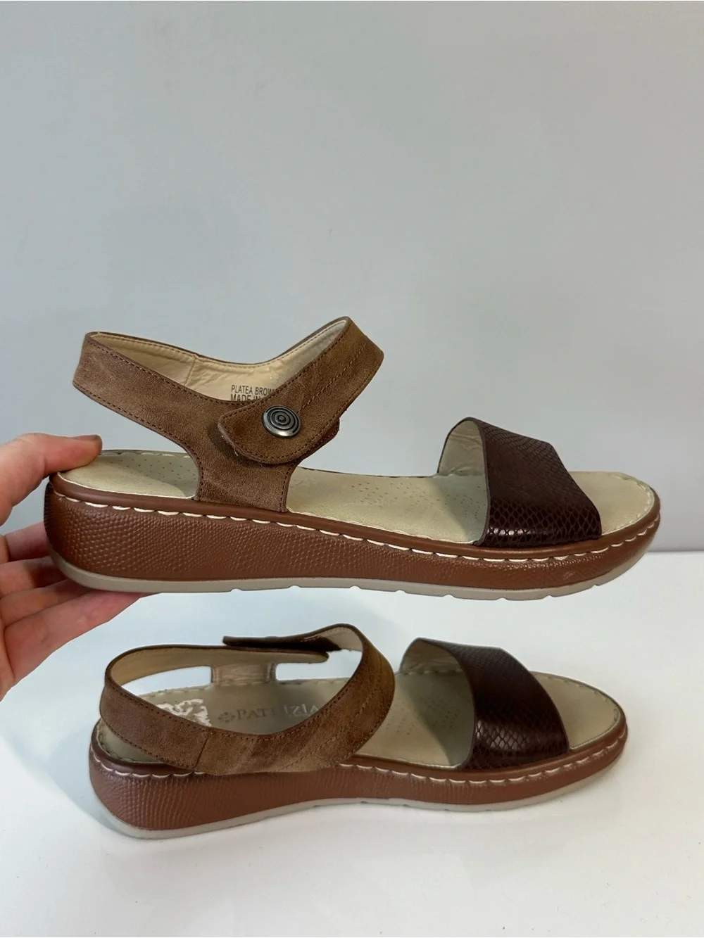 Patrizia Spring Step Platea Brown  Sandals 39(8.5) Summer